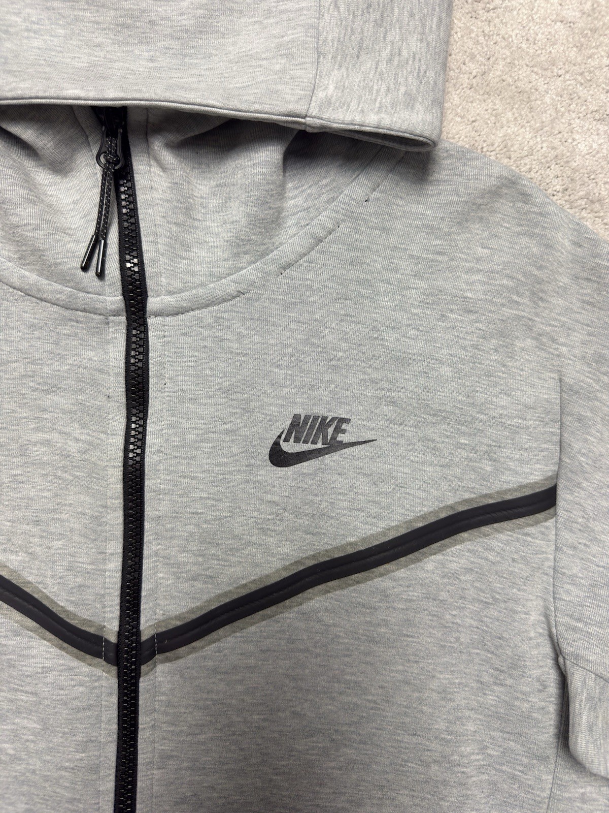 Nike Tech Fleece Tracksuit Full Set Grey Mens Size small / Medium VGC RRP£240 image 7