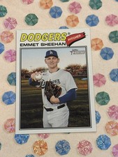 2026 Topps Heritage Emmet Sheehan #178 Los Angeles Dodgers (E)