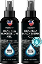 Extra Strength Magnesium Oil Spray - 8 Oz. 2 Pack 23mg in Each Spritz Natur...