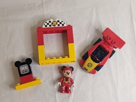Duplo 10843 Mickey Racer- Missing only the flag.