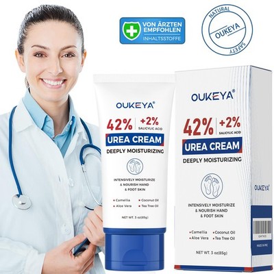 OUKEYA Intensive Fußpflege Creme 150 ml / mit 42% Urea + 2% Salicylic Acid