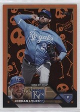 2023 Topps Update Skeleton Foil 35/50 Jordan Lyles #US190 4z8