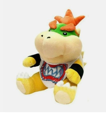 Super Mario Bros 7'' Baby Bowser Jr Koopa Stuffed Animal Plush Toy Doll Figure