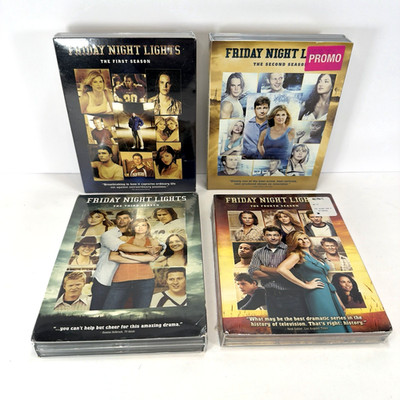 Friday Night Lights Seasons 1 2 3 4 DVD Lot Factory Sealed New TV Series NBC
