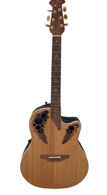 1988 Ovation Elite Model #1768-EMSX E/Acoustic Guitar Deep Cutaway