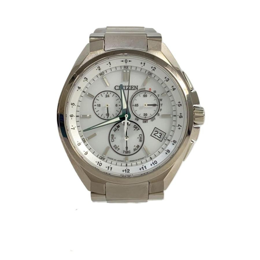 USED CITIZEN CB5040-80A Silver Case Size 4.8 ×4.4cm Watch #2104