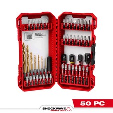 Milwaukee SHOCKWAVE Impact Duty Drill  Drive Set - 50PC 48-32-4013
