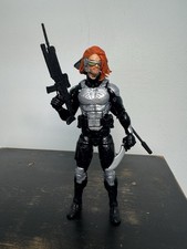 G.I. Joe Classified CUSTOM Cobra Sniper BLACK OUT  1/12 Scale 6” By Barbincito