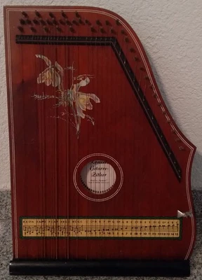⭐ Konzert-Gitarre-Zither Marke "Fomen" und Hansa-Notenmaterial - Bild 1 von 4