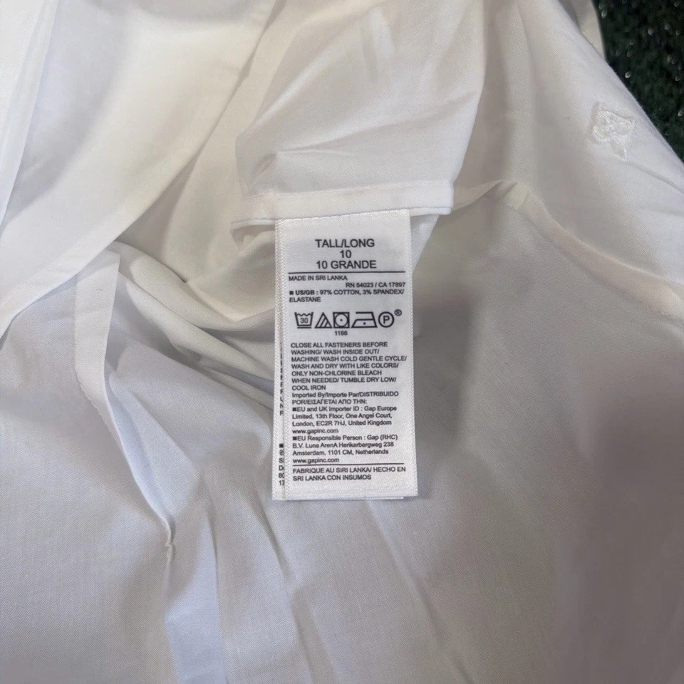 Camisa Banana Republic a medida fácil de cuidar para mujer talla 10 alta nueva con etiquetas Foto 4 de 4