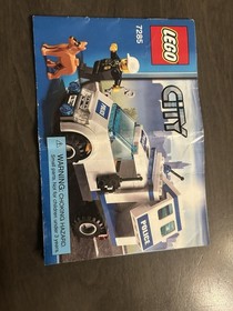 Lego City Police Station 7498 And Lego City Police Dog Unit 7285 100% Complete