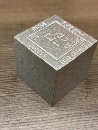 Iron cube 1.25 inches 10 ounces free shipping unique paperweight