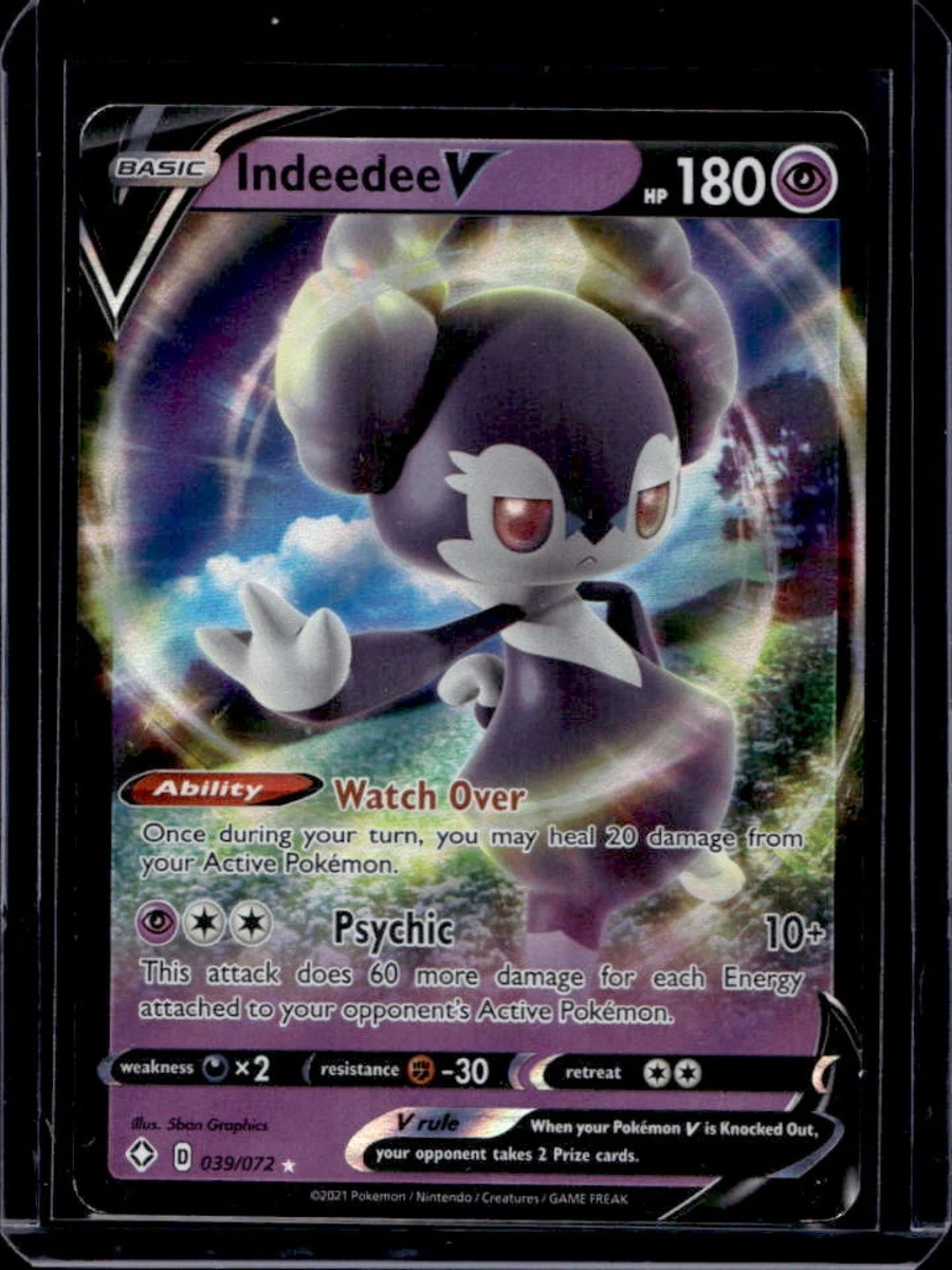 Indeedee V Pokémon TCG Cards for sale