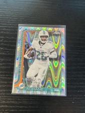 2025 Topps Chrome Football Devon Achane Ray Wave Refractor
