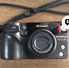 Olympus OZ 110 Zoom 35mm Film Camera Powers On / Flash, Shutter  LCD Working 