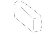 Genuine Nissan Seat Switch Knob 87012-1JE6B