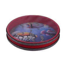 10-inch Solid Wooden Ocean Drum Sea Wave Drum Frame Drum Gentle Sea Wave Sound