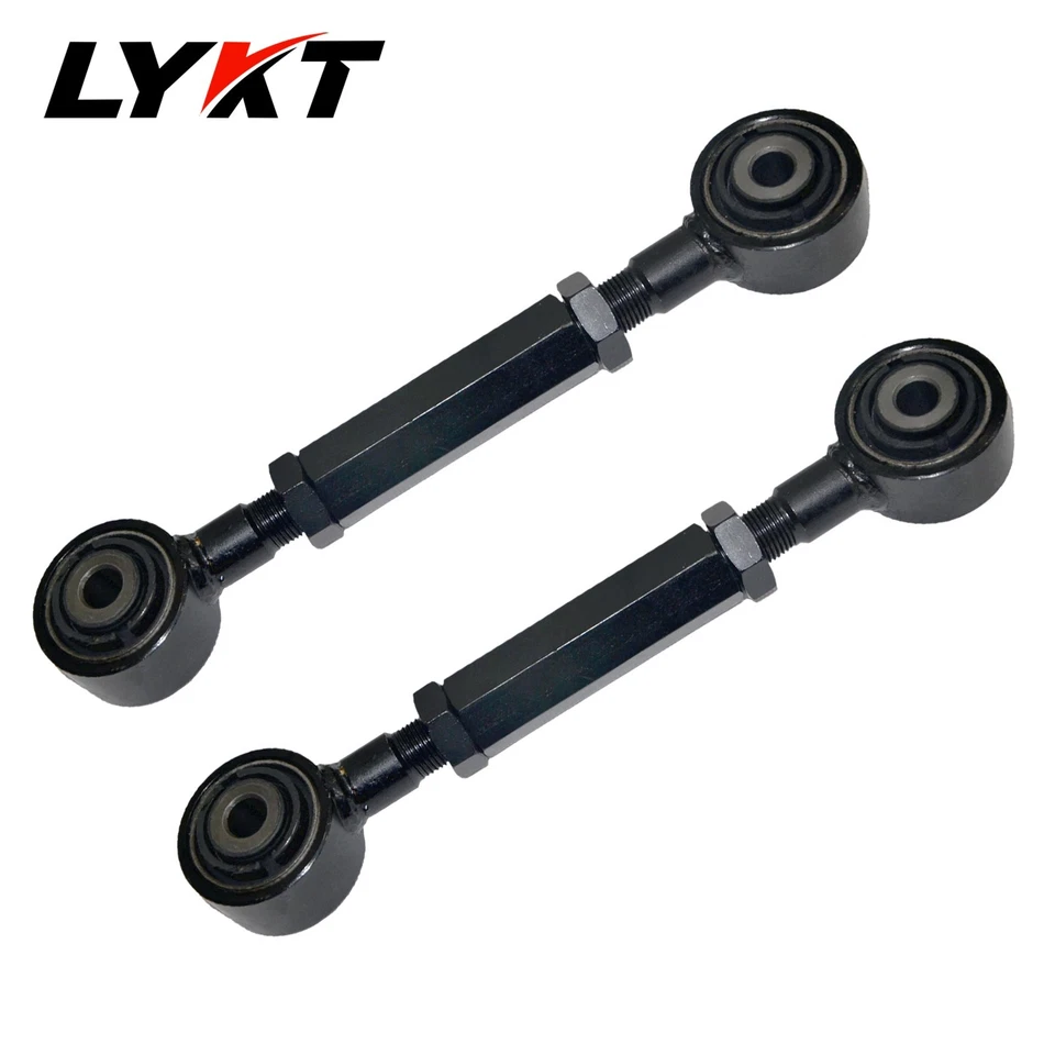 LYKT 2pcs Adjustable Control Arms Alignment Rear Toe Kit for Ford、Mazda、Volvo Foto 4 de 4