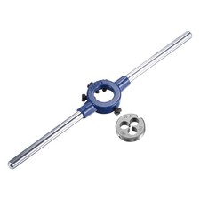 6-32 UNC Threading Die and 20mm Die Holder Handle Wrench Set