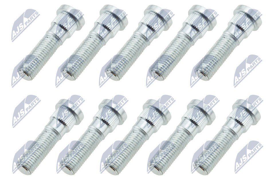 Wheel Stud Set 10 Pcs Compatible With CHRYSLER VOYAGER -00, PACIFICA 04-, DODGE - Image 6