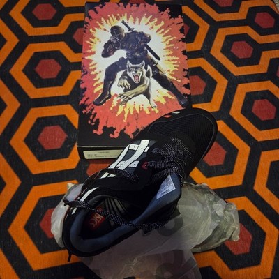 NEW Size 11 ASICS Foot Locker Anderson Bluu Gel Lyte 3 G.I. Joe Snake Eyes Shoes