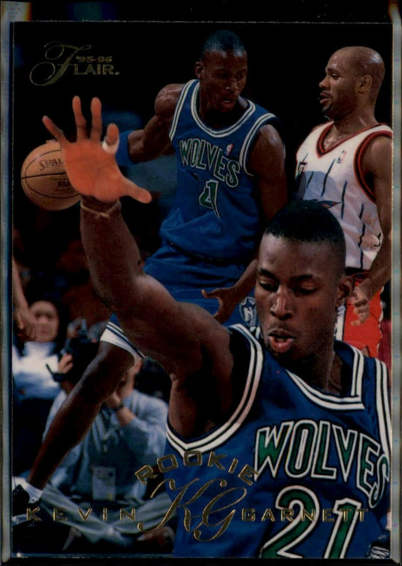 1995-96 Flair #206 Kevin Garnett Rookie Minnesota Timberwolves