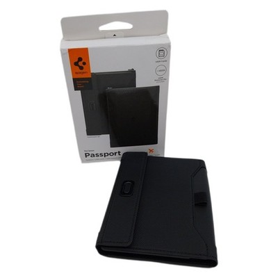 Spigen Reisepass Hülle Compact mit RFID-Blockierung und SIM-Karten-Pin Passport