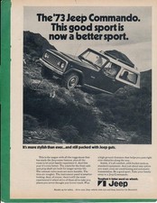 Magazine Ad - 1973 - Jeep Commando