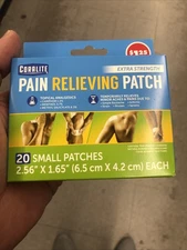 100 Coralite Pain Relief Patch . 20 Small Patches . 100 Pack