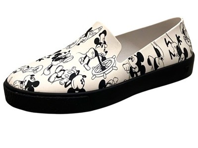 Melissa Ground Women's Disney Mickey Mouse 90th Anniversary Loafers Size 6