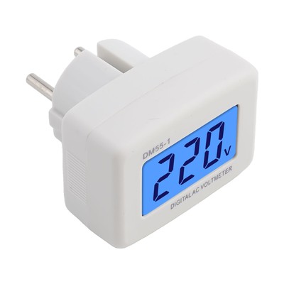 DM551 Plug In Digital Voltmeter mit LCD Display f??r schnelle Spannungspr??fung