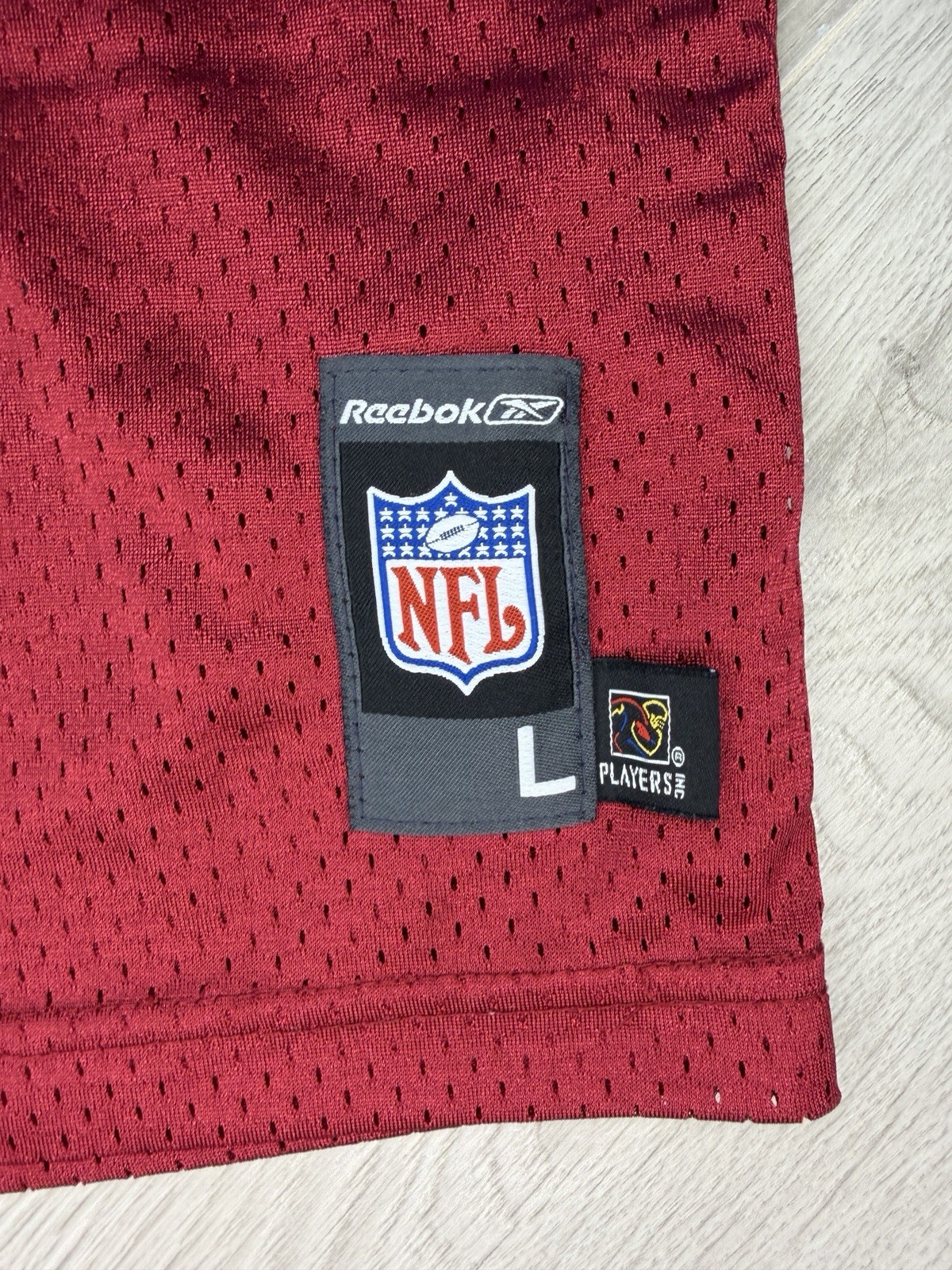 Vintage NFL Reebok Washington Redskins Randy Moss #89 Youth Large Jersey thumbnail 5