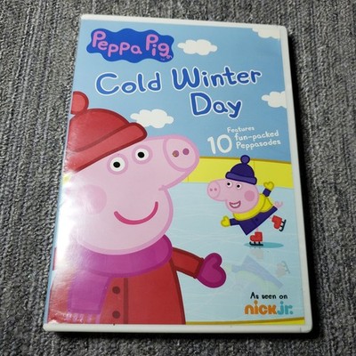 Peppa Pig Cold Winter Day DVD 2016 Kids Nick Jr 10 Episodes