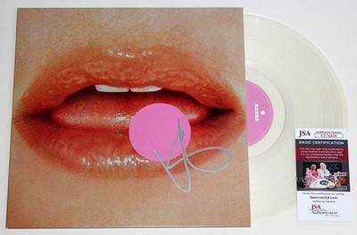 KESHA SIGNED .PERIOD LP VINYL RECORD RARE ANIMAL RAINBOW