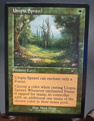 Utopia Sprawl (7070) Secret Lair Drop MTG Regular Near Mint 