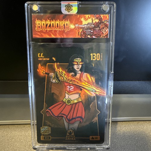2024 Bo Jackson Battle Arena C.C. Caitlin Clark Fire Rookie Inspired RC #25