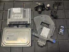 2006-2008 Bmw 750 E65 E66 N62b48 Ecu Dme Engine Computer Module Key Ignition Set