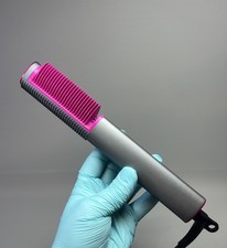 Heißbürste Haarglätter Kamm 3D beheizte Zähne Anti Verbrühungen Frizz frei einfache Anwendung