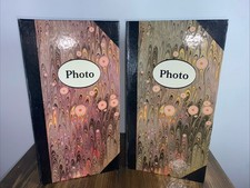 Vintage Gold line Photo Album New Book 50 Photos 12 X 7