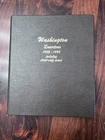 Complete Dansco Album #8140 Washington Quarters. Includes 186 Coins