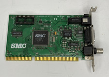VINTAGE 1994 SMC 60-600508-001 ISA ETHERNET NETWORK CARD THICK THIN RJ45 LAN3