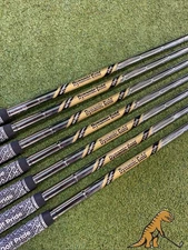 True Temper Dynamic Gold X Seven Iron Set Shafts 4-PW 130g Steel Extra Stiff
