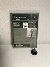 Axis & Allies Miniatures BAR Gunner (Set II) ...