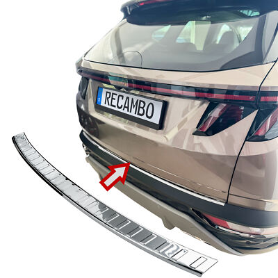 Ladekantenschutz Edelstahl Chrom passend für Hyundai Tucson | NX4 | BJ ab 2020>