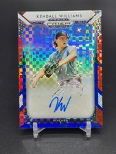 2019 Prizm Draft Picks Kendall Williams Red White & Blue /99 (JP)