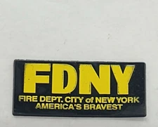 FDNY Fire Dept. City of New York America's Bravest Fridge Magnet