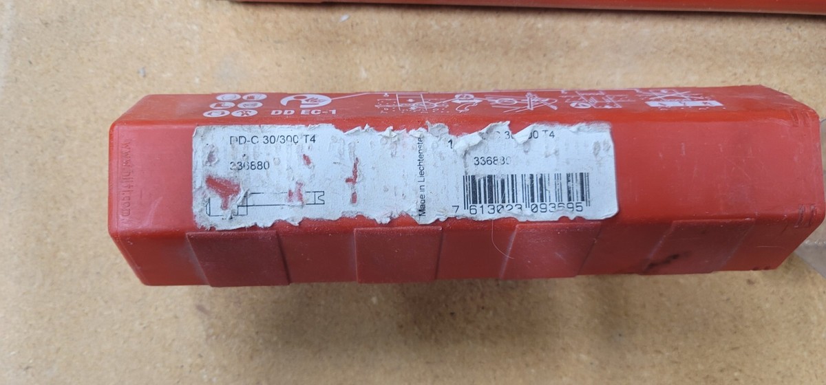 Hilti Diamond Core Drill Bit DD-C 30/300 T4 30mm X 300mm Or 1