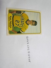 1982 Fleer Kent Tekulve signed Baseball Card 