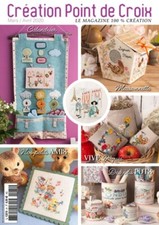French cross stitch magazine Creation point de croix No.81