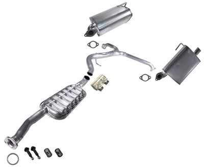 Tubi Di Scarico In Acciaio Inossidabile Cromato Per Subaru Forester 2008-2012 - 2 Pezzi Da 63 Mm, Punta Carbon, Migliora Estetica E Prestazioni
